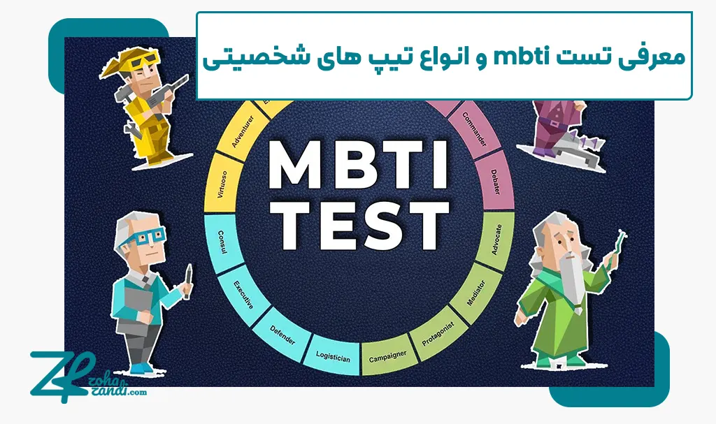 معرفی تست mbti و انواع تیپ های شخصیتی در این آزمون
